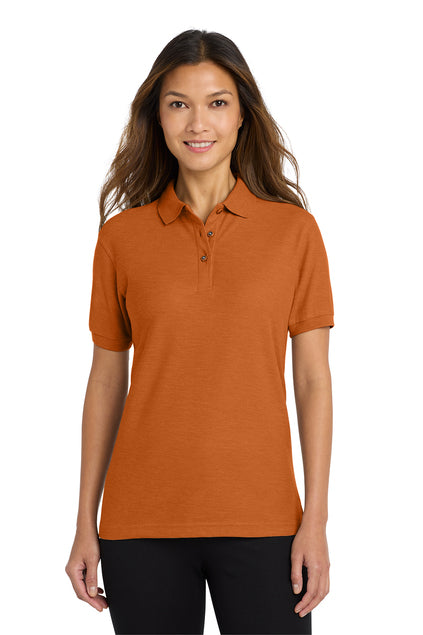 Usher Ministry - Women Polo (Texas Orange)