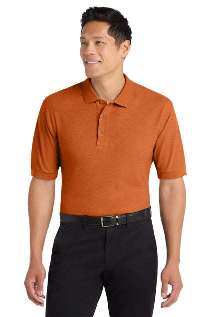 Usher Ministry - Men Polo (Texas Orange)