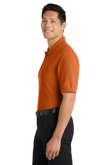 Usher Ministry - Men Polo (Texas Orange)